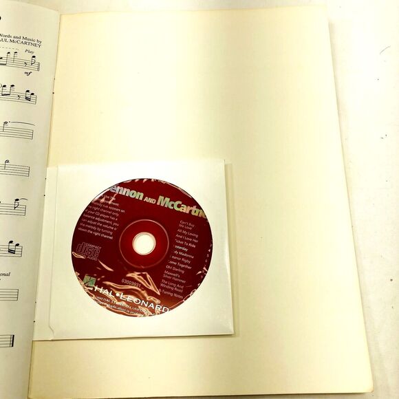 Lennon McCartney Solos for Flute Book + CD Beatles Play Along Series Sheet Music - Picture 14 of 16